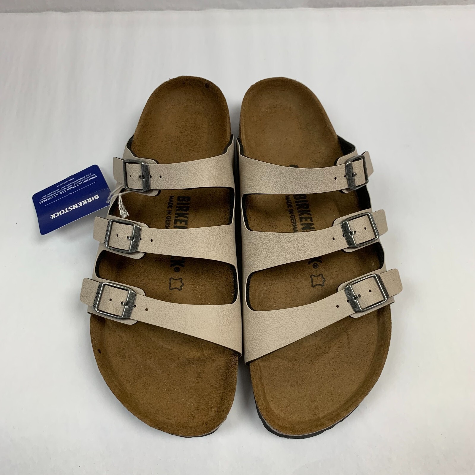 Birkenstock New w/o Box Florida Fresh Pull Up Stone Birko Flor Nar – Select Size