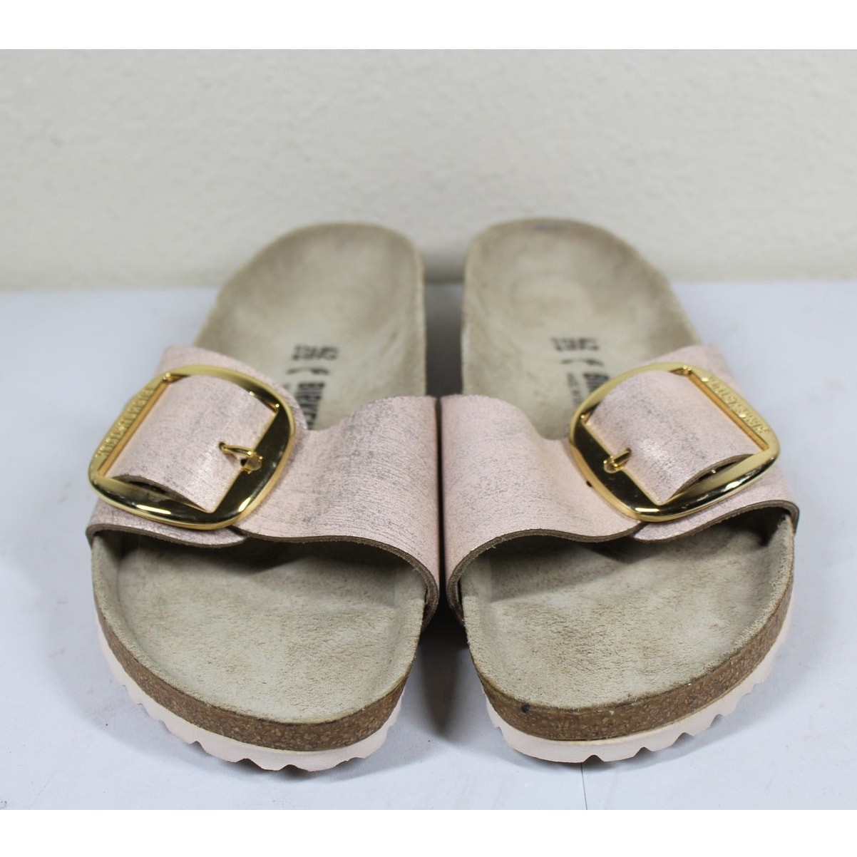 Birkenstock Madrid Big Buckle Sandals Pink Womens 11