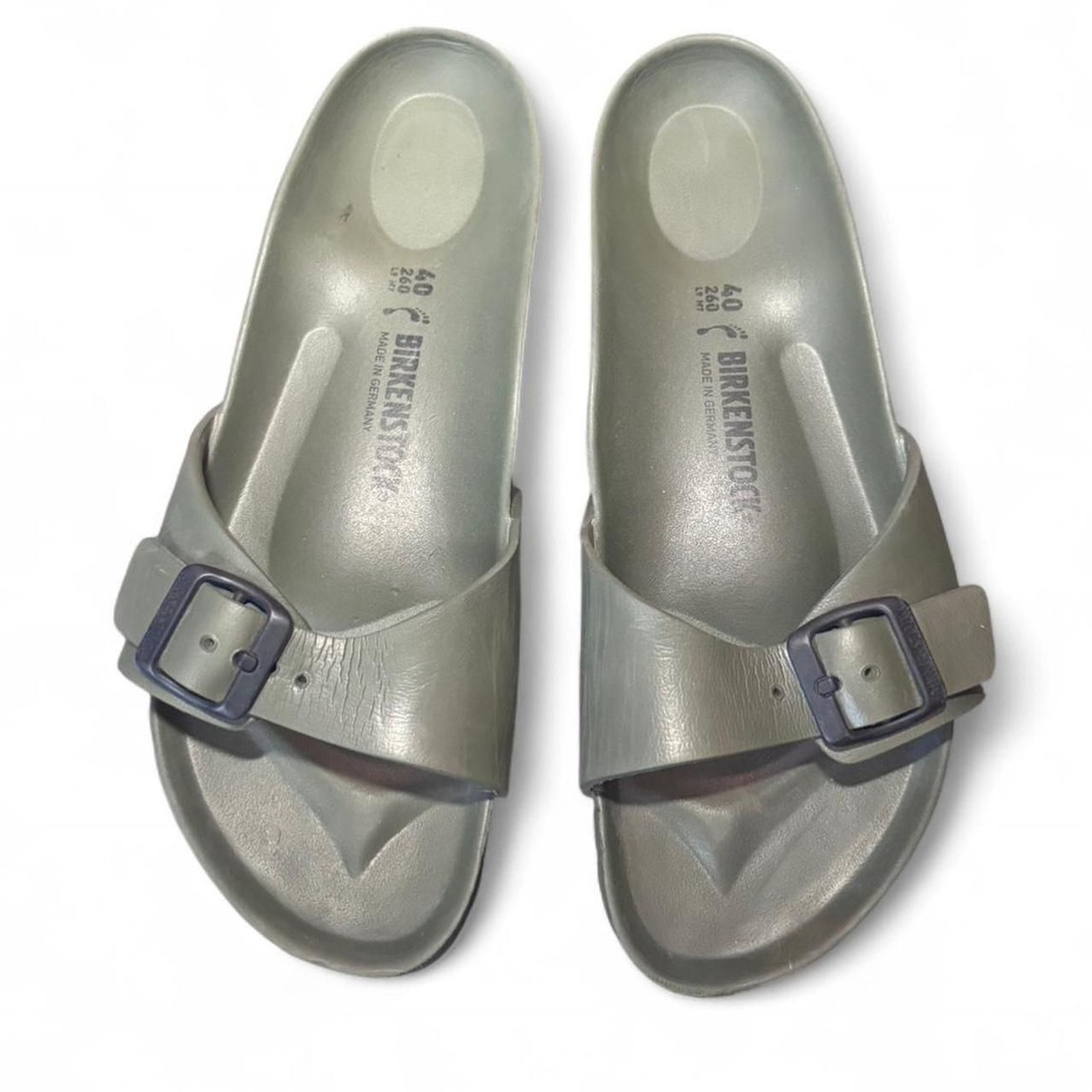Birkenstock Madrid EVA One Strap Sandals Olive Green Women’s EU40 US9 Waterproof