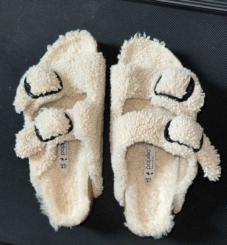 Birkenstock Papillio Arizona Big Buckle Shearling