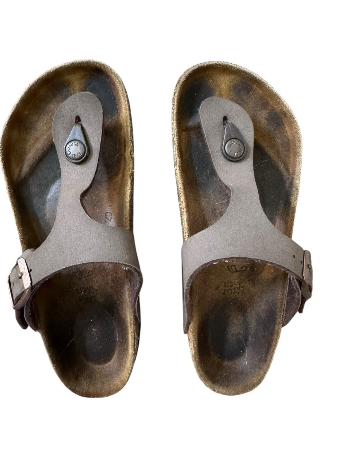 Birkenstock Gizeh Mocha Thong Sandals 35