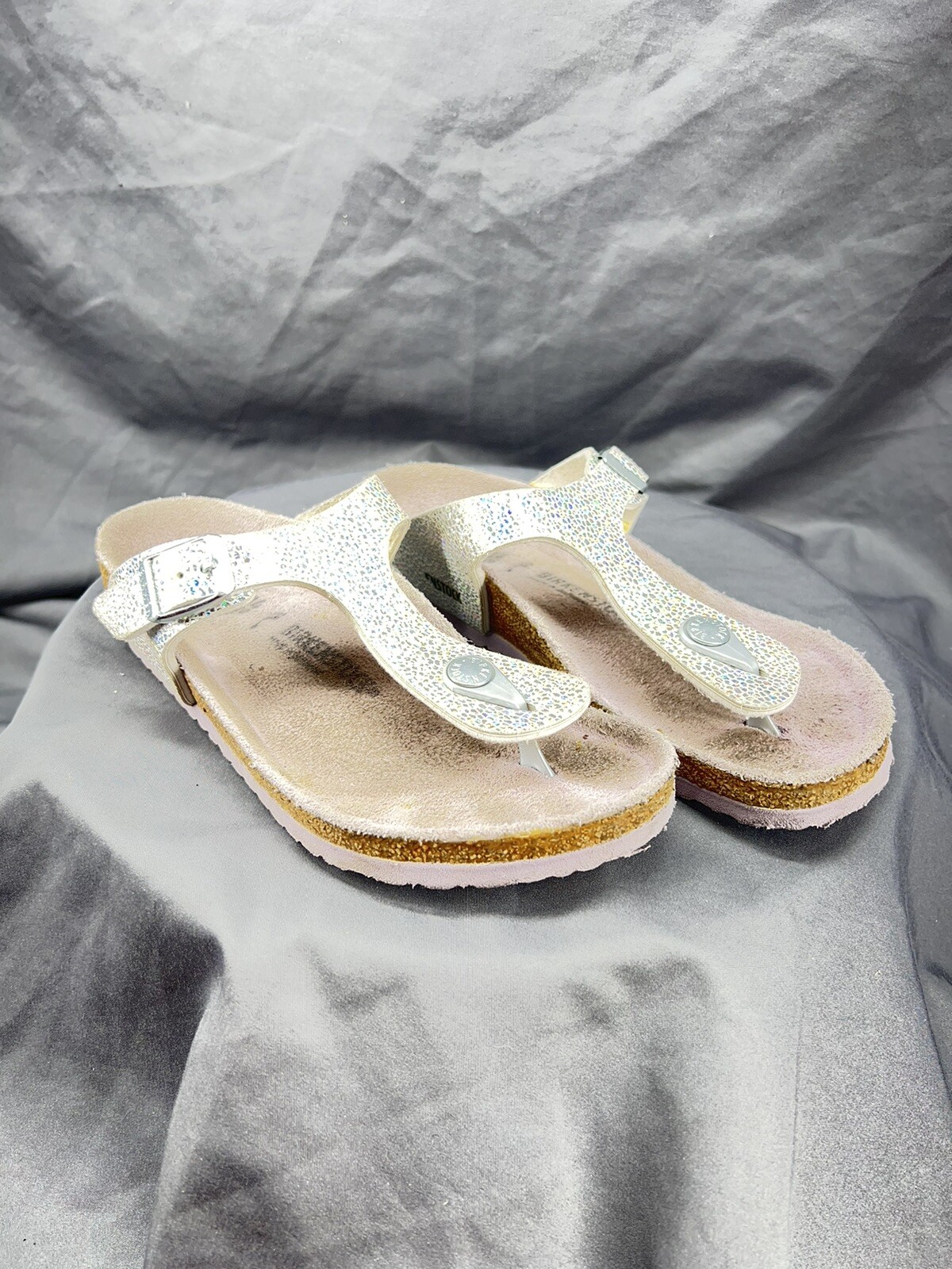 Birkenstock Gizeh Shiny Python EU Size 34