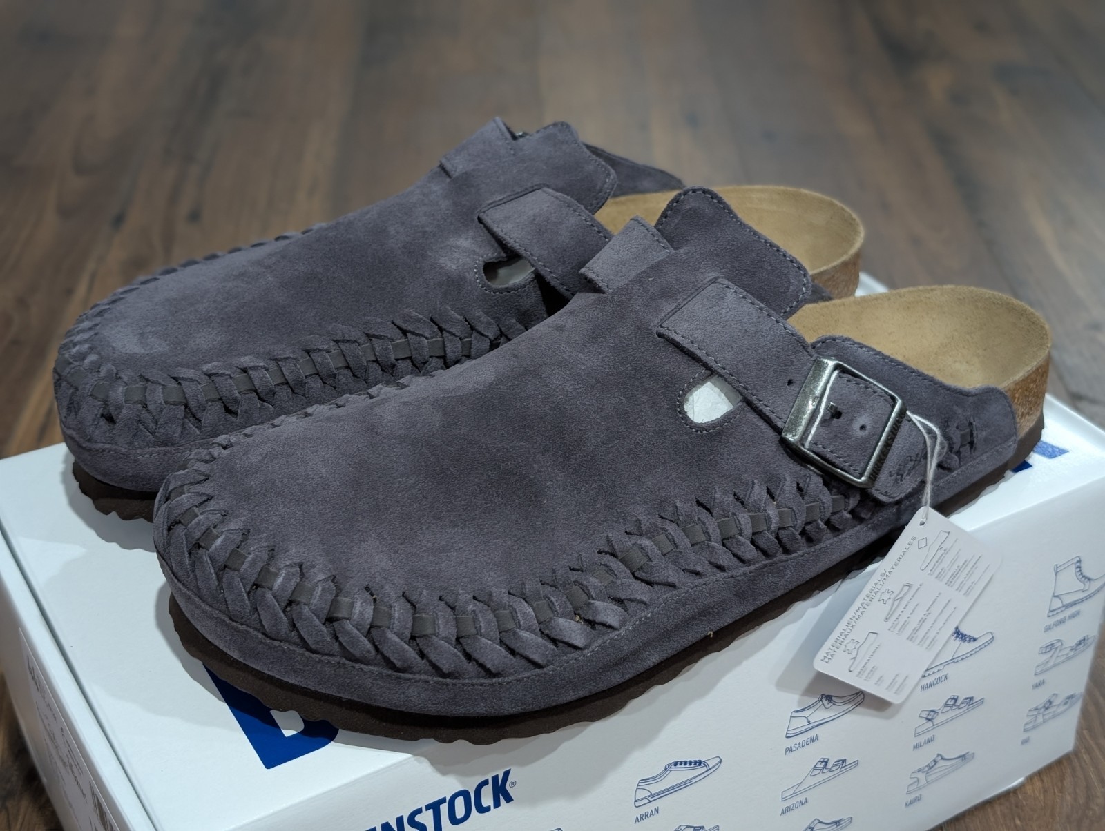 Kith for Birkenstock Boston Braided