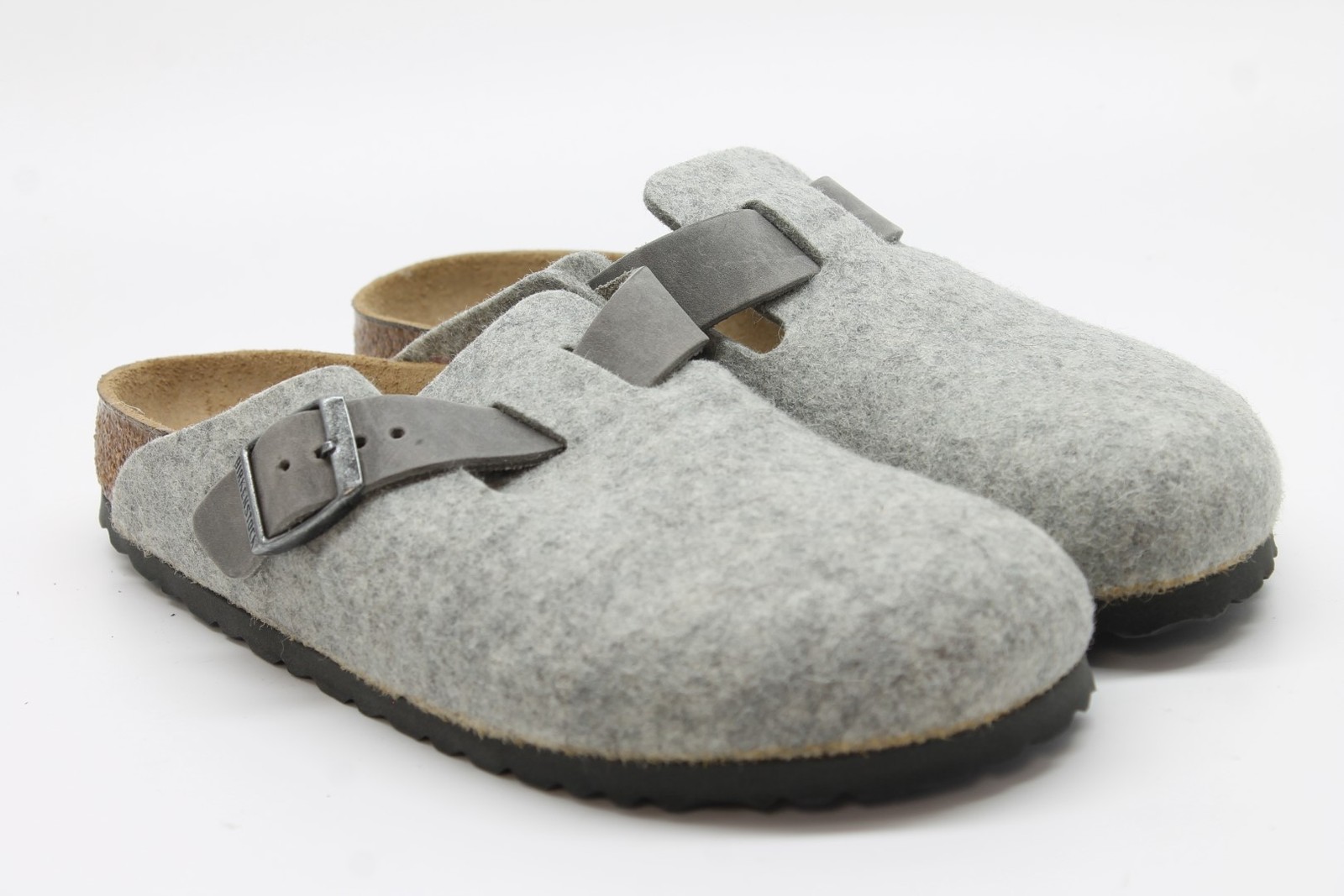 Birkenstock Women’s Boston Light Gray FS 7N (38 EU)